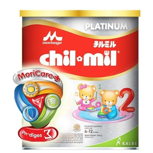 Gambar morinaga Chil-Mil 2 Platinum Susu Formula Anak 6-12 Bulan 400 gr dari terisshopp undefined Tokopedia