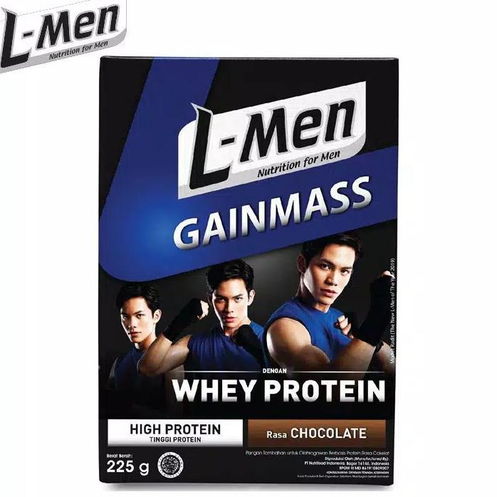Gambar ~Harga Special~ L-men Gainmass Chocolate 225gr - Lmen susu penambah massa otot Buruan Sebelum Kehabisan dari mawar'berduri undefined Tokopedia