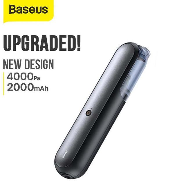 Gambar BASEUS A1 VACUUM CLEANER PORTABLE PENYEDOT PENGHISAP DEBU MOBIL - Hitam dari Sugiartyyy undefined Tokopedia