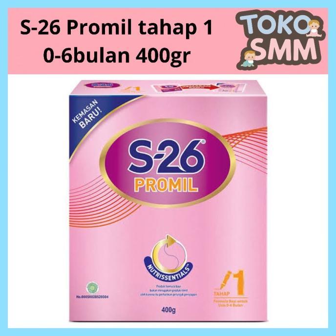 Gambar S26 S-26 Promil Tahap 1 Susu Formula Usia 0-6 Bulan Kotak 400 gr - Bungkus plastik dari terisshopp undefined 5 Tokopedia