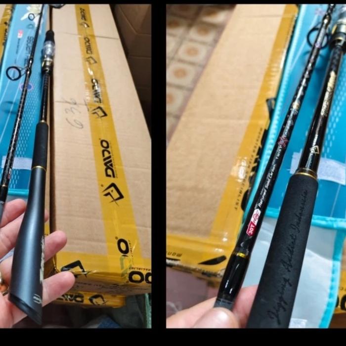 Gambar joran jigging daido trisula terror versi spinning sp 602 solid carbon - type spin sp, pe 4 6 dari pacific spot jakarta undefined Tokopedia