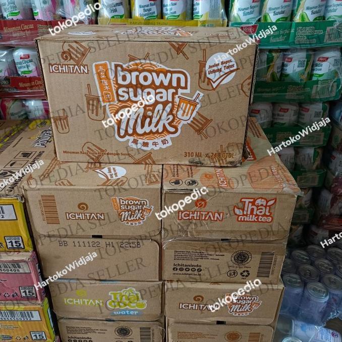Gambar Miliki Ichitan Brown Sugar Milk Tea 310Ml Dus Isi 24 Botol dari mbakonyaa undefined Tokopedia