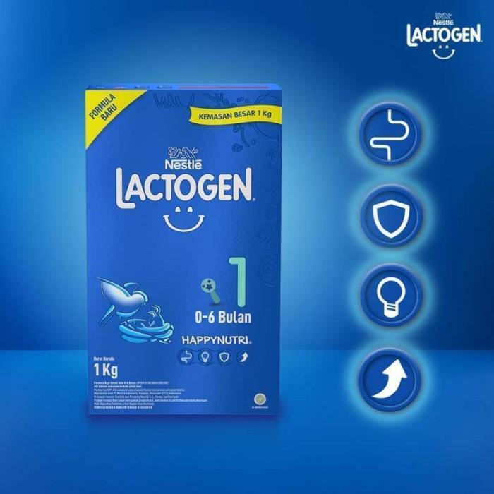 Gambar Promo Lactogen 1 Happynutri Susu Formula 0-6 Bulan 735Gr / 1000Gr Original - 1000gr dari Sahara Market. undefined Tokopedia