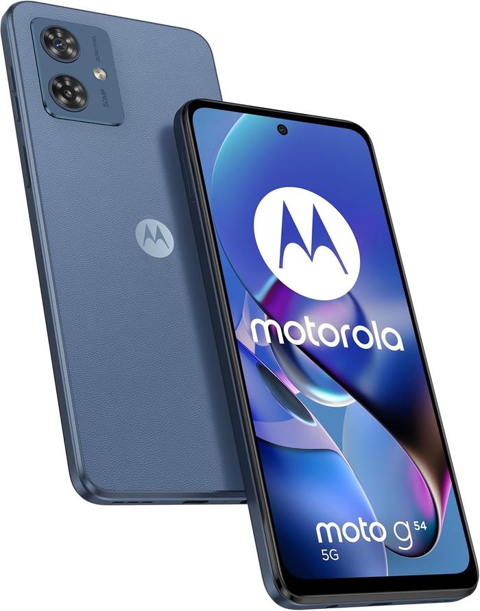 Gambar Motorola Moto G54 5G 8/256GB Dimensity 7020 50MP 5000mAh Android - Indigo Blue dari Hello El Official undefined Tokopedia
