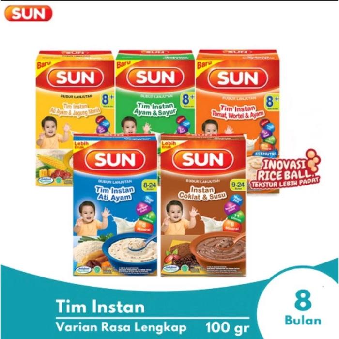 Gambar SUN Bubur Lanjutan 8+ 120Gr - Ayam Tomat dari BayiSehatBunda3 undefined Tokopedia