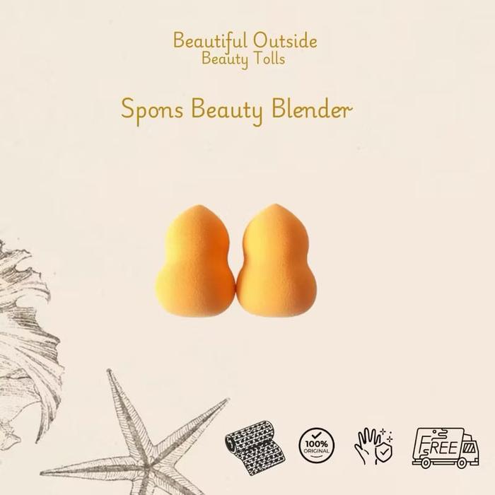 Gambar Spons Beauty Blender Sponge - Peanut dari BeautifulOutside_NEW undefined Tokopedia