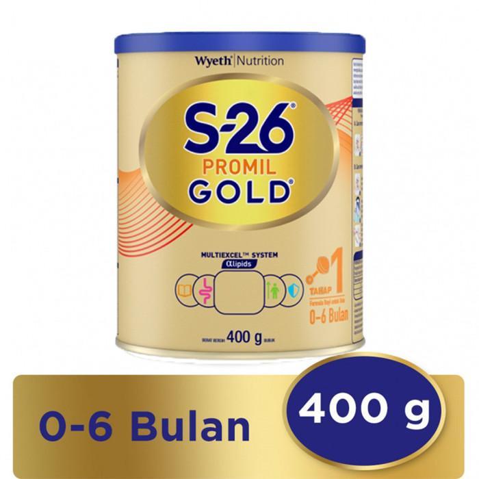 Gambar Promo S-26 Promil Gold Tahap 1 Susu Formula Bayi 0-6 Bulan 400 G Original dari Sahara Market. undefined Tokopedia