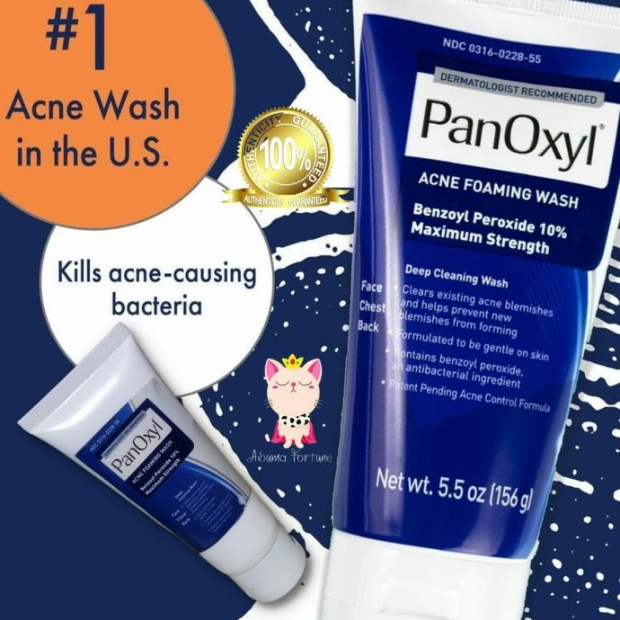 Gambar share in PanOxyl Acne Foaming Wash Benzoyl Peroxide 10 % - 30gr, panoxyl 10% dari darolshopq undefined Tokopedia