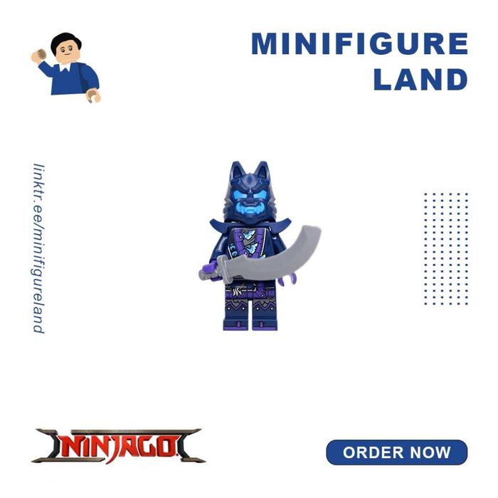 Gambar Lego Ninjago - Wolf Mask Warrior / Wolf Mask Claw Warrior - Shoulder Armor - 71804 - SWORD dari Minifigure Land Indonesia undefined Tokopedia
