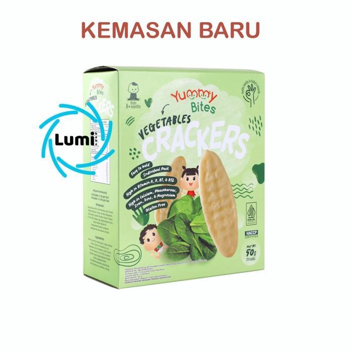 Gambar Terlaris Yummy Bites Baby Rice Crackers 50 Gr Best Seller - Vegetables dari Sahara Market. undefined Tokopedia