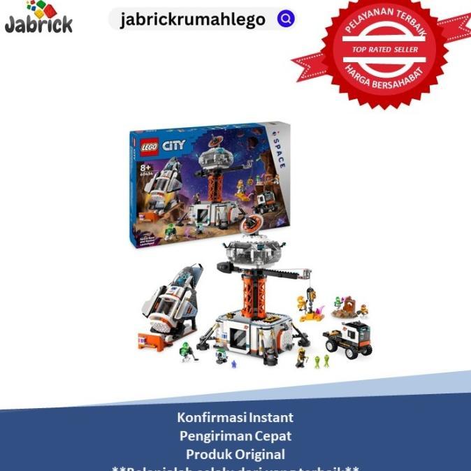 Gambar Promo LEGO 60434 City Space Base and Rocket Launchpad Set, Toy dari ogigumilar undefined Tokopedia