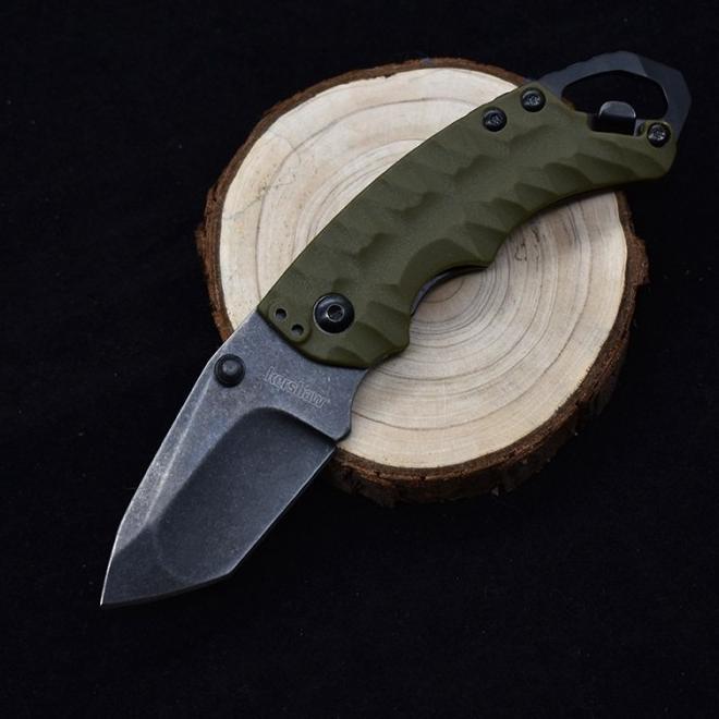 Gambar PISAU LIPAT KERSHAW SHUFFLE II 8750 EDC FOLDING KNIFE - Olive dari bahtera mandiri. undefined Tokopedia