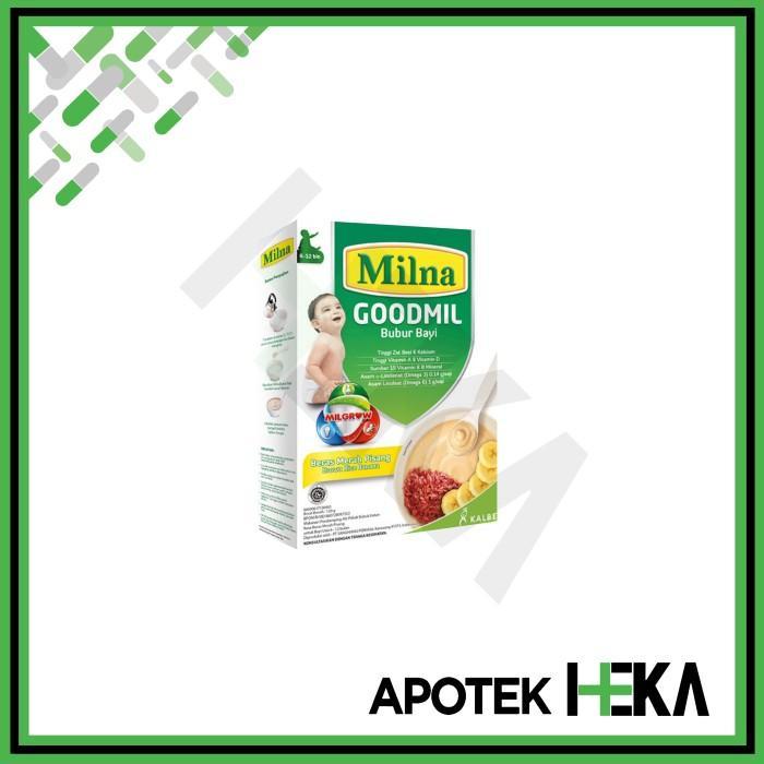 Gambar Terbaru Milna Goodmil Bubur Bayi Tinggi Protein 6+/8+ - Pendamping Asi Original - 6+ Br Mr Pisang dari Sahara Market. undefined Tokopedia