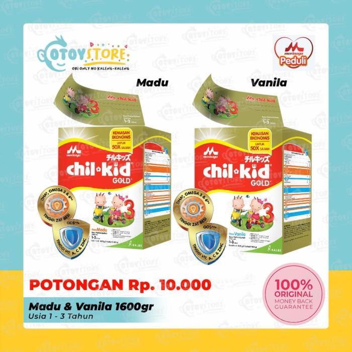 Gambar Promo Morinaga Chil Kid Reguler 1600 Gram Vanila Madu / Susu Chilkid 1600G Original - Madu, Potong Tutup dari Sahara Market. undefined 3 Tokopedia