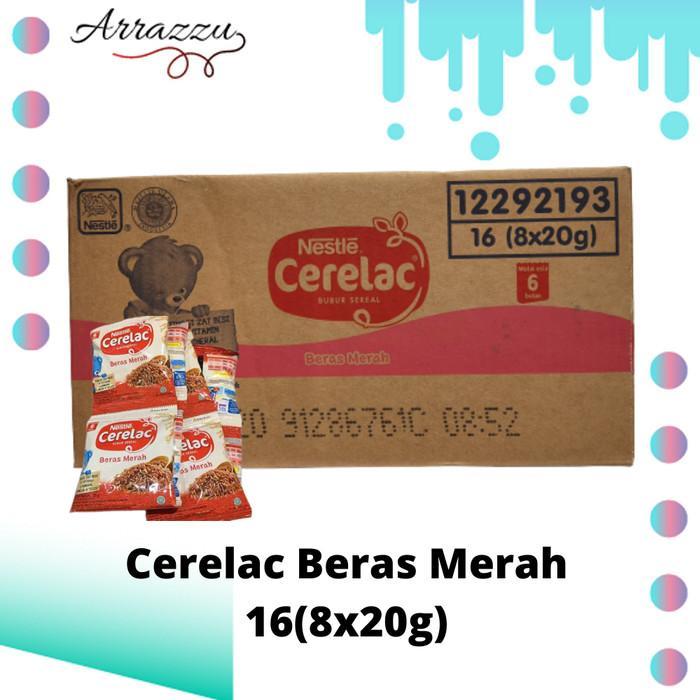 Gambar Terlaris Nestle Cerelac Sachet Beras Merah/Kacang Hijau 16X8X20Gr (1 Karton) Best Seller - Beras merah dari Sahara Market. undefined Tokopedia