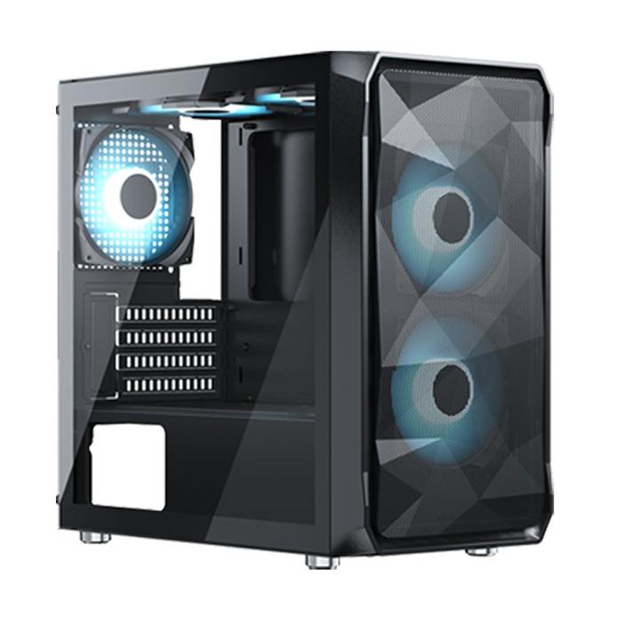 Tokopedia Computer Case Jual VENOMRX Prava Include 2 Fan M-ATX MINI-ITX Casing Computer ...