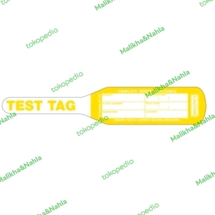 Gambar Electrical Testing Tagging - Do You Need To Test & Tag? - Kuning dari Malikha&Nahla undefined Tokopedia