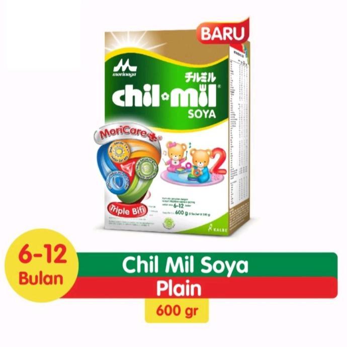 Gambar Morinaga Chil Mil Soya Susu Anak Usia 6-12 Bulan 600 gr dari terisshopp undefined Tokopedia