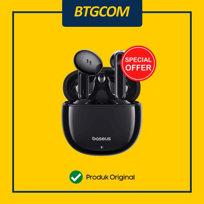 Gambar TWS BASEUS E13 EARBUDS EARPHONE ULTRA LOW LATENCY MODE GALAXY - GALAXY BLACK dari btgcom undefined Tokopedia