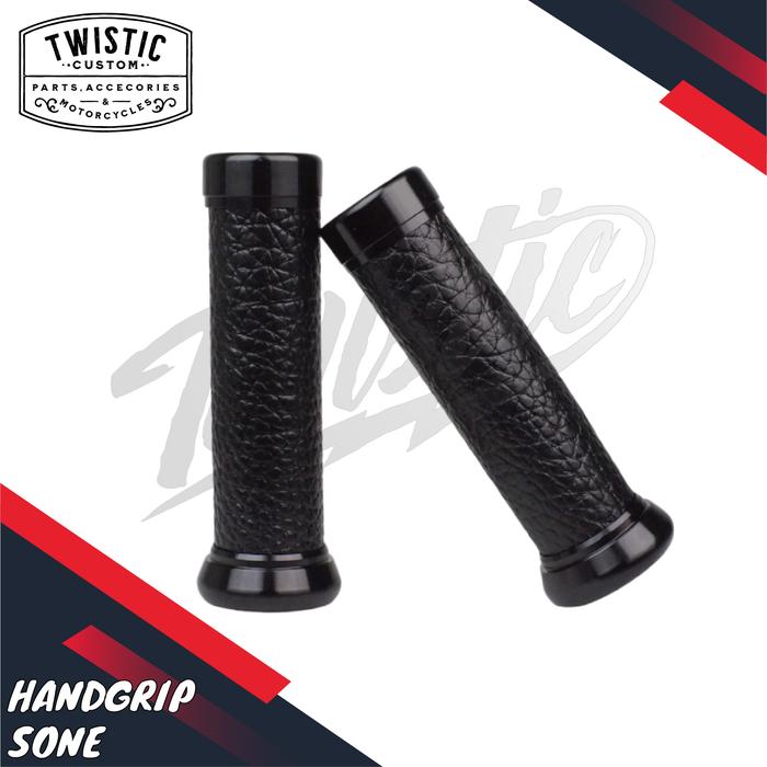 Gambar Handgrip Grip Gas Sone Motor Benelli Patagonian Eagle 250 Keeway Benda V252 C Morbius 250 TVS Ronin XSR 155 W175 Royal Enfield Interceptor 650 Classic 350 500 Hunter Meteor 350 Custom Universal - Hitam dari TWISTIC CUSTOM undefined Tokopedia