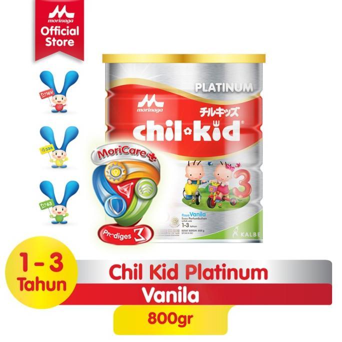 Gambar CHILKID PLATINUM 800GR / CHIL KID PLATINUM VANILLA - MADU / SUSU 1-3TH - VANILLA dari terisshopp undefined Tokopedia