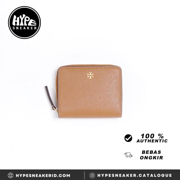 Gambar Dompet TORY BURCH TORY LOGO CAMEL BIFOLD WALLET - 11X9CM 100% ORIGINAL dari HYPESNEAKER.IDN undefined Tokopedia