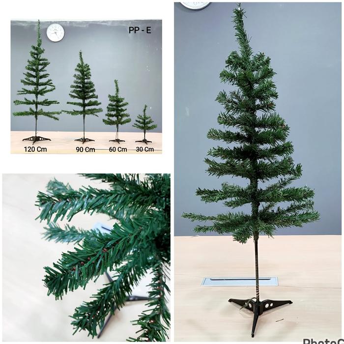 Gambar [ 45cm 60cm ] Pohon Natal Meja Premium Dekorasi Needle Pine Pohon Pinus Mini Hiasan Natal  Pohon Salju Hijau Putih Murah Grosir - PP-E- 60 cm dari MadisonShop undefined Tokopedia