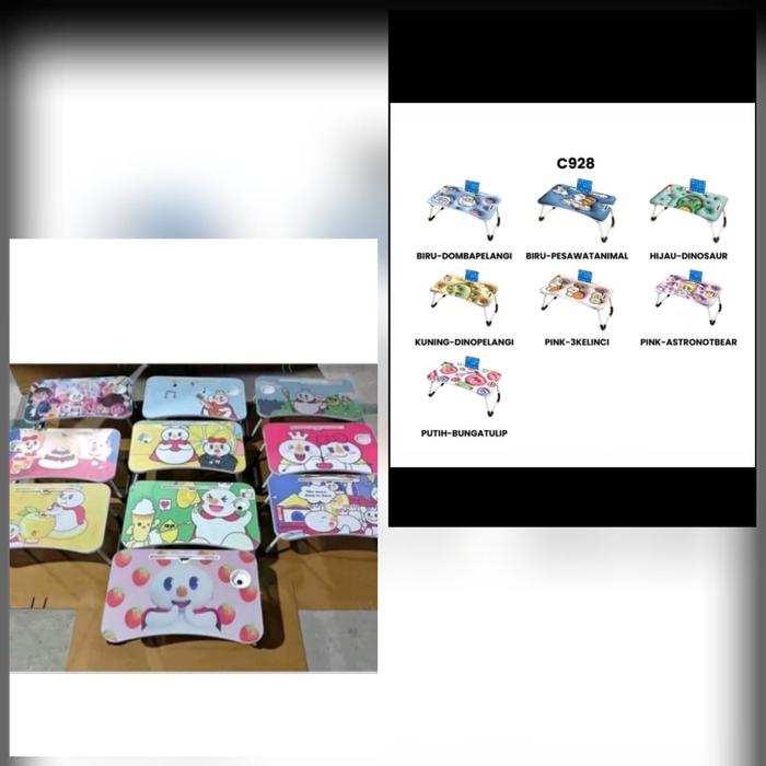Gambar Meja Laptop Portable - model karakter, +bubblewarp dari mulia grosir88 undefined Tokopedia