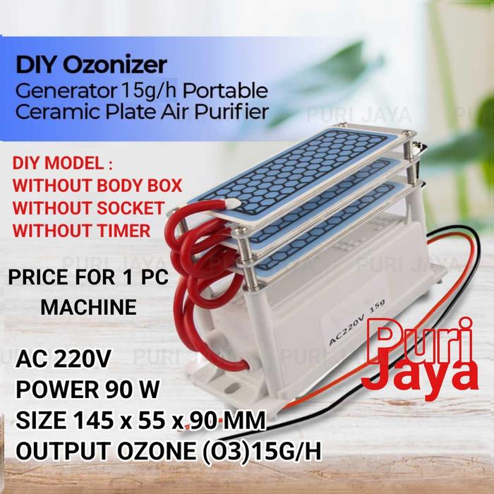 Jual Mesin Ozone Generator Ozonizer Air Purifier 10G 24G 36G ATWFS ...