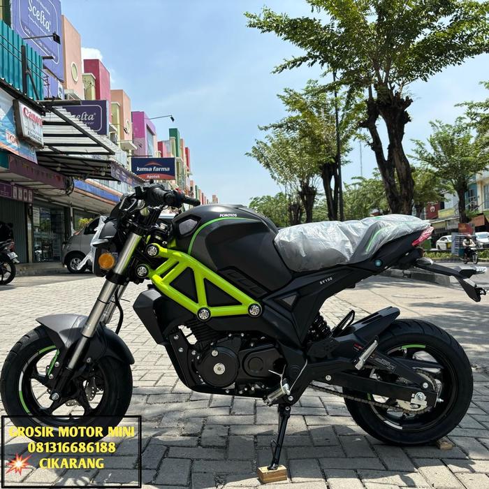 Jual MOTOR MINI DUCATI 150CC RING 12 MESIN 4TAK Merah Kab