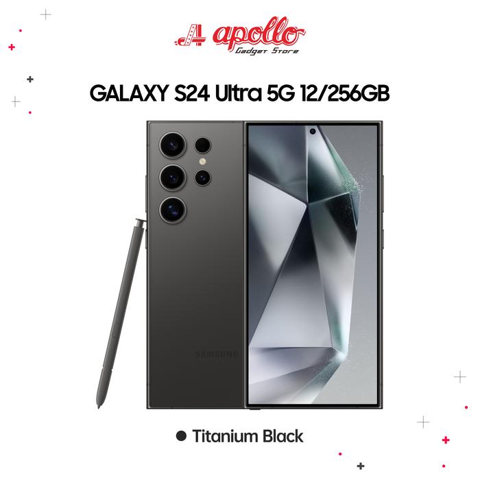 Gambar Samsung Galaxy S24 Ultra 12/256GB Garansi Resmi SEIN - Black dari APOLLO GADGET STOREBANJARMASIN undefined Tokopedia