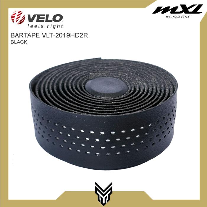 Gambar VELO Bartape Sepeda Velo Handle Bar Cover MTB Road Bike Anti Slip 2019 Embossed Hand Grip Stang Sepeda - Black dari MXL Sports Indonesia undefined Tokopedia
