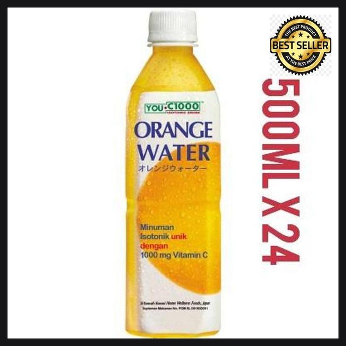 Gambar new orange water you c1000 500ml high quality dari Zaskia Drink Store undefined Tokopedia
