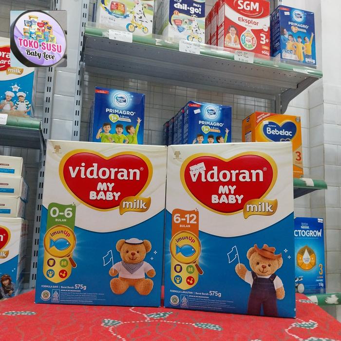 Gambar vidoran tahap1 dan 2,vidoran 0-6bulan,vidoran 6-12 bulan - 575 gr, 0-6 bulan dari babylo-1 undefined Tokopedia