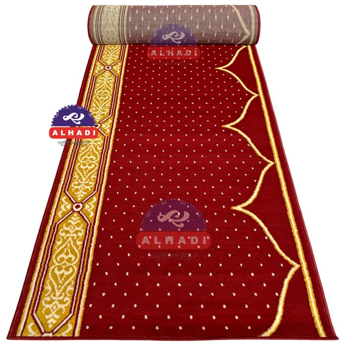 Gambar Alhadi Karpet Masjid MEDGRA SHABEL METERAN Ukuran 100 x 115cm Tebal 9mm Sajadah Roll Mushola Terlaris - Medgra- 12 dari Alhadi Official Store undefined Tokopedia
