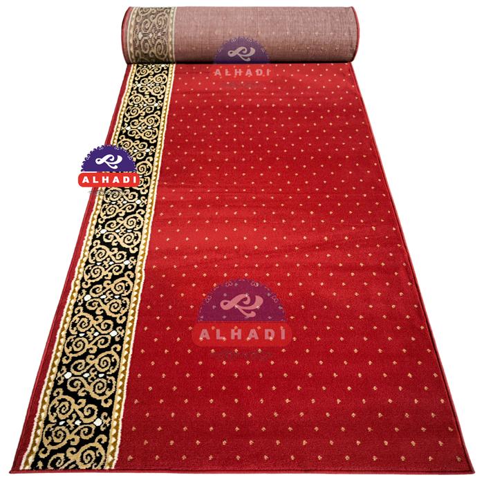 Gambar Alhadi Karpet Masjid MEDGRA SHABEL METERAN Ukuran 100 x 115cm Tebal 9mm Sajadah Roll Mushola Terlaris - Shabel-2 dari Alhadi Official Store undefined Tokopedia