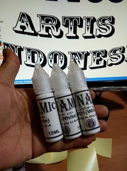 Gambar Tinta Tattoo Dynamic Putih 15Ml Original Usa Terlaris dari Bintan Salsa undefined Tokopedia