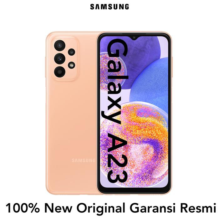 Gambar Samsung Galaxy A23 New Original Garansi Resmi SEIN - Peach dari exo online undefined Tokopedia