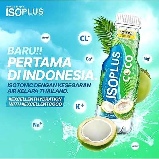 Gambar Promo Isoplus Coco Minuman Ion Isotonik Botol 350Ml Dus Isi 12Pcs Best Seller dari Gavriel Market undefined Tokopedia