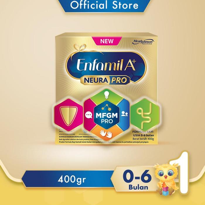 Gambar READY STOCK Enfamil A+ 1 Susu Formula Bayi 0 - 6 Bulan Plain 400 gr dari julianredtyu undefined Tokopedia