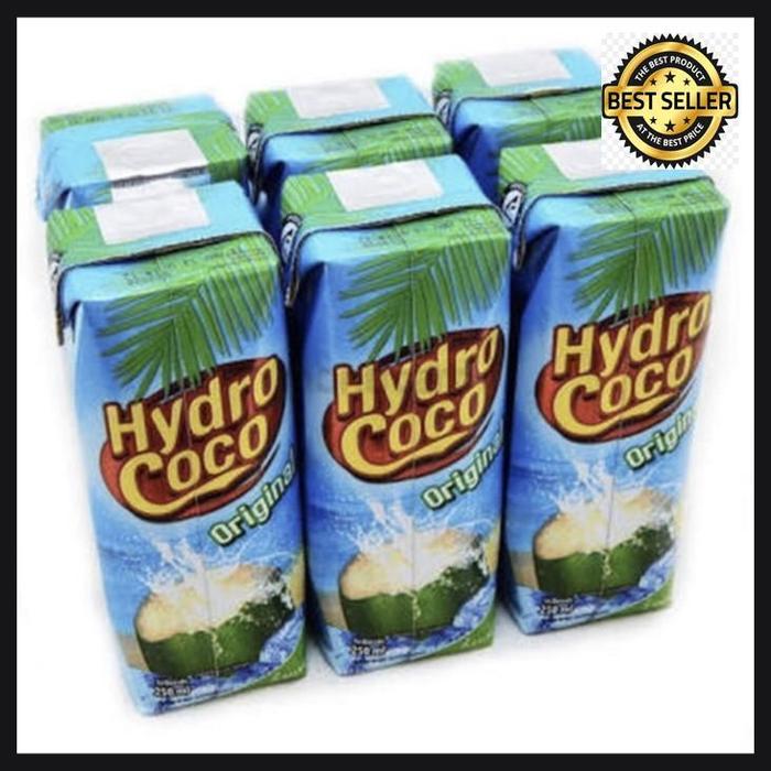 Gambar terbaru hydrococo hydro coco 250 ml 1 dus isi 24 pcs best produk - Free ongkr/plus dari Zaskia Drink Store undefined Tokopedia