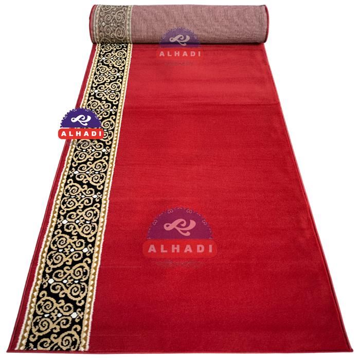 Gambar Alhadi Karpet Masjid MEDGRA SHABEL METERAN Ukuran 100 x 115cm Tebal 9mm Sajadah Roll Mushola Terlaris - Shabel-4 dari Alhadi Official Store undefined Tokopedia