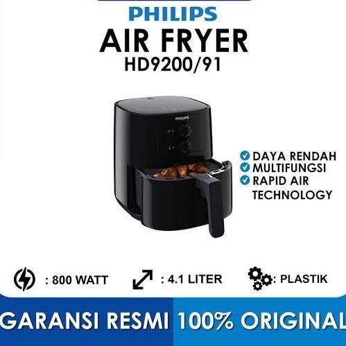 Gambar Airfryer Philips HD9200/91 dari Elektronikku Balikpapan undefined Tokopedia