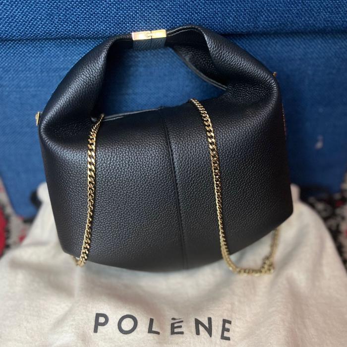 Gambar Polene beri black with chain strap dari PrelovedKotaHujan undefined Tokopedia