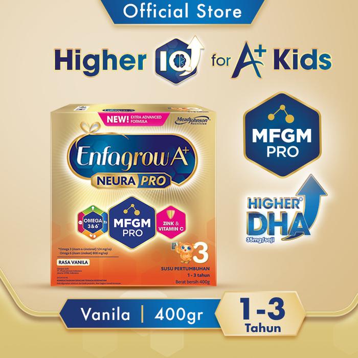 Gambar Enfagrow A+ 3 Susu Formula Vanila 400g dari DuniaCharger undefined Tokopedia
