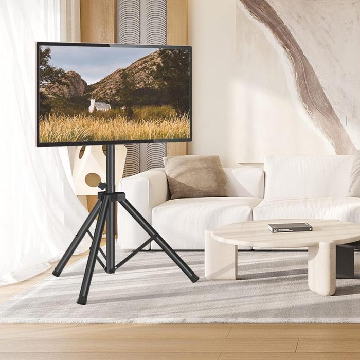 Gambar Stand Tripod TV 32 - 45 inch standing tv adjustable - Tinggi 120 cm dari Luxury Tokopedia undefined Tokopedia