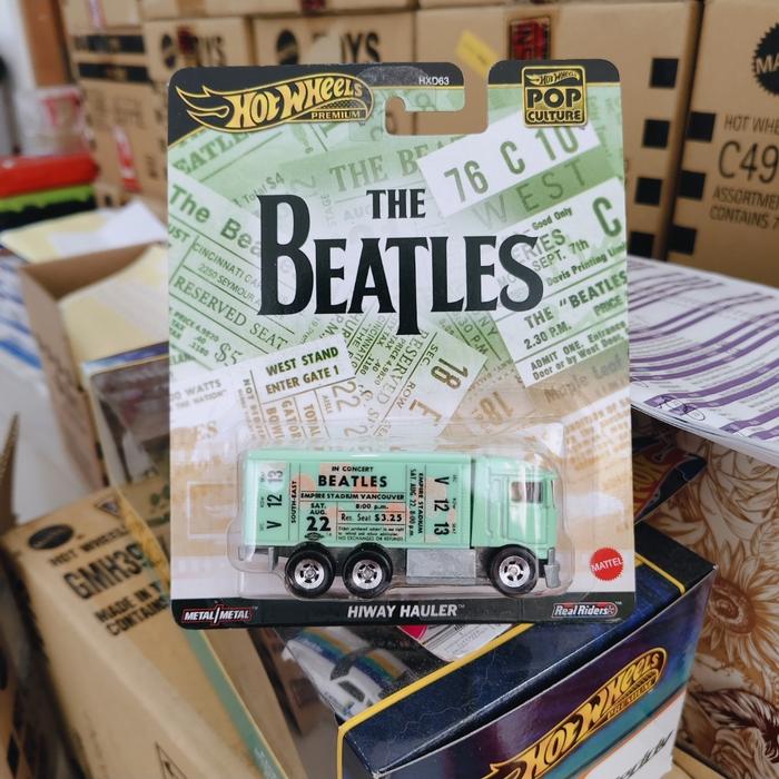 Jual Hot Wheels Hiway Hauler Premium Pop Culture The Beatles