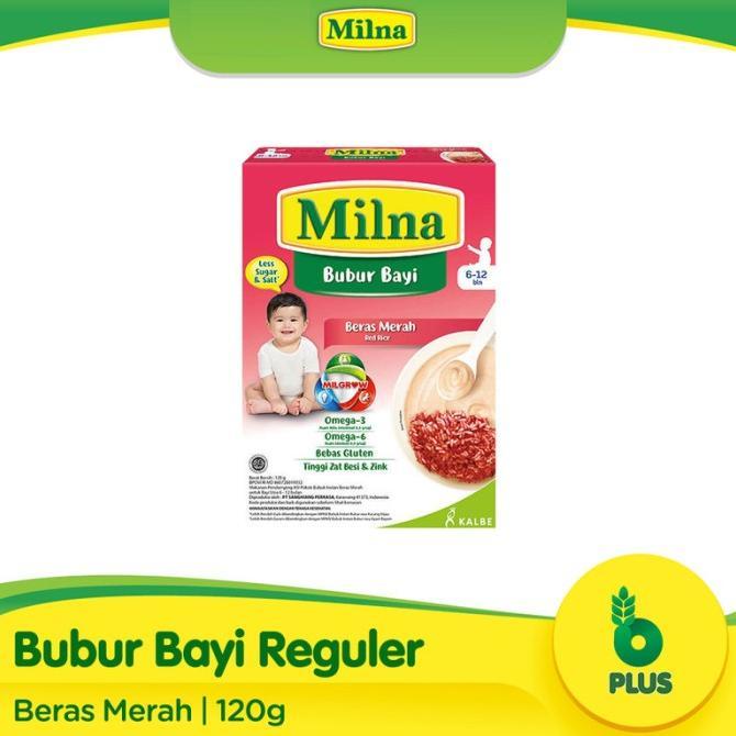 Gambar Harga Khusus Milna Bubur Bayi Reguler Mpasi Anak 120G 6-12 Bulan #A-094 - Beras Merah dari Xanana Wahyu Bazaar71 undefined Tokopedia