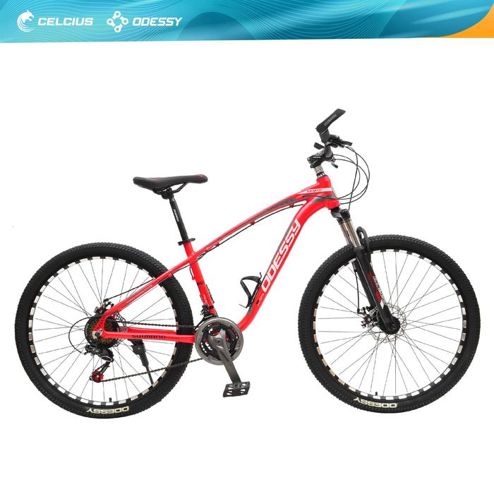Gambar Sepeda Gunung | Sepeda MTB Odessy ZENITH ALLOY FRAME UK 27.5 - 21SPEED - Red dari celciusodessy.bike undefined Tokopedia