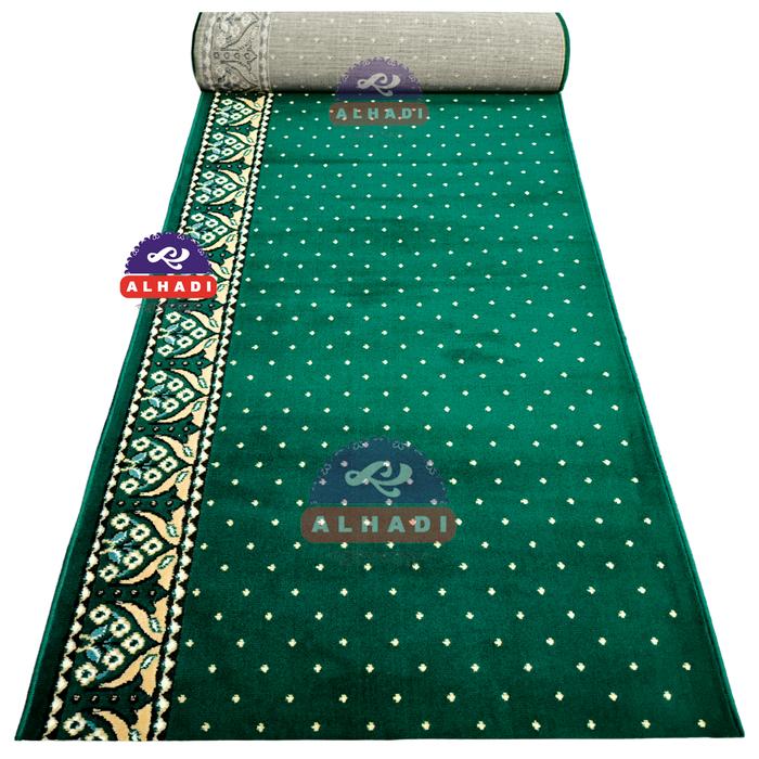 Gambar Alhadi Karpet Masjid MEDGRA SHABEL METERAN Ukuran 100 x 115cm Tebal 9mm Sajadah Roll Mushola Terlaris - Medgra-5 dari Alhadi Official Store undefined Tokopedia